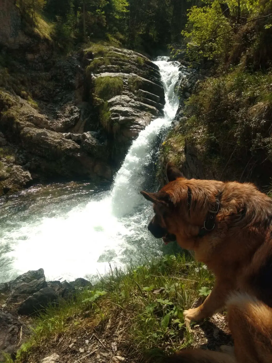 Wasser fließt von Angelique Gebhardt